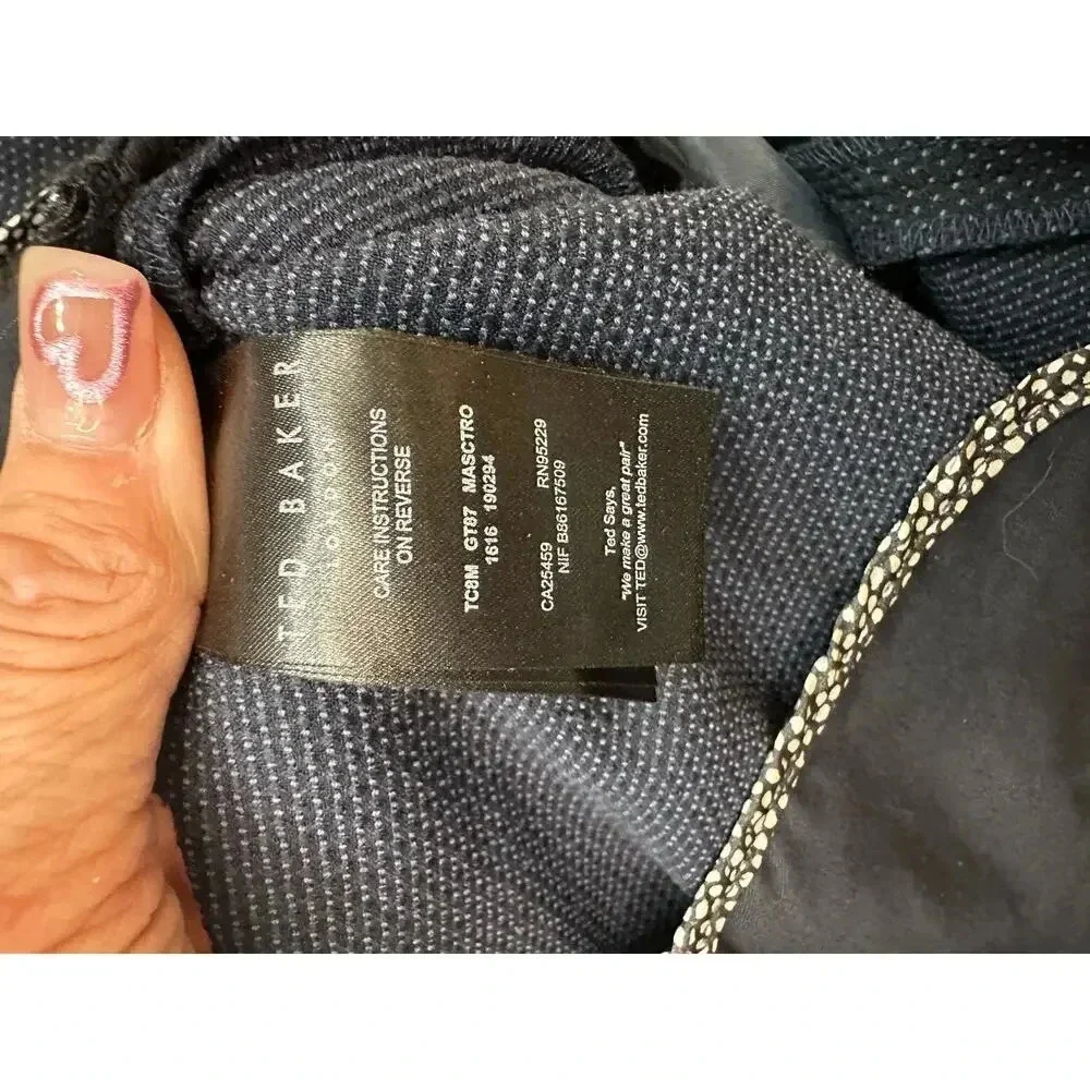 Ted Baker London Men's Blue Pant Size 30R